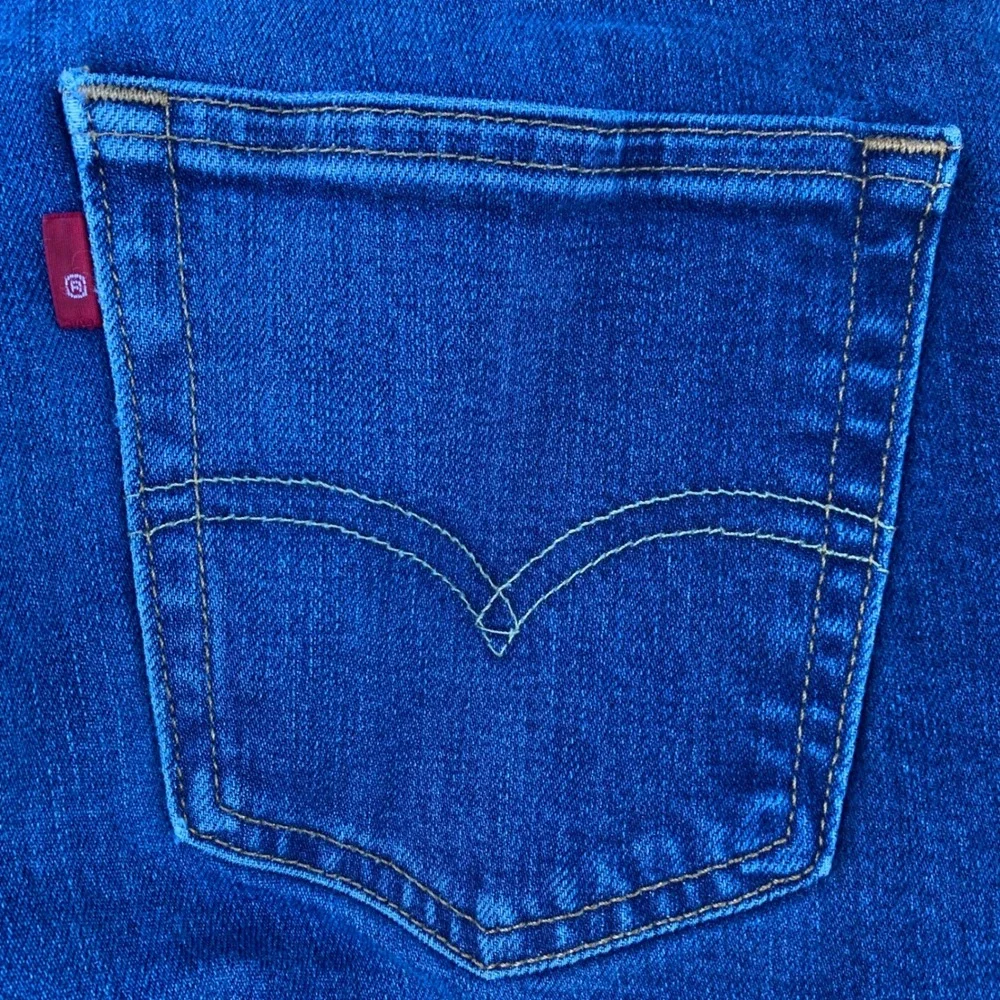 Levis 511 Slim Fit Jeans Mens 32x29 Blue Medium Wash Stretch Denim